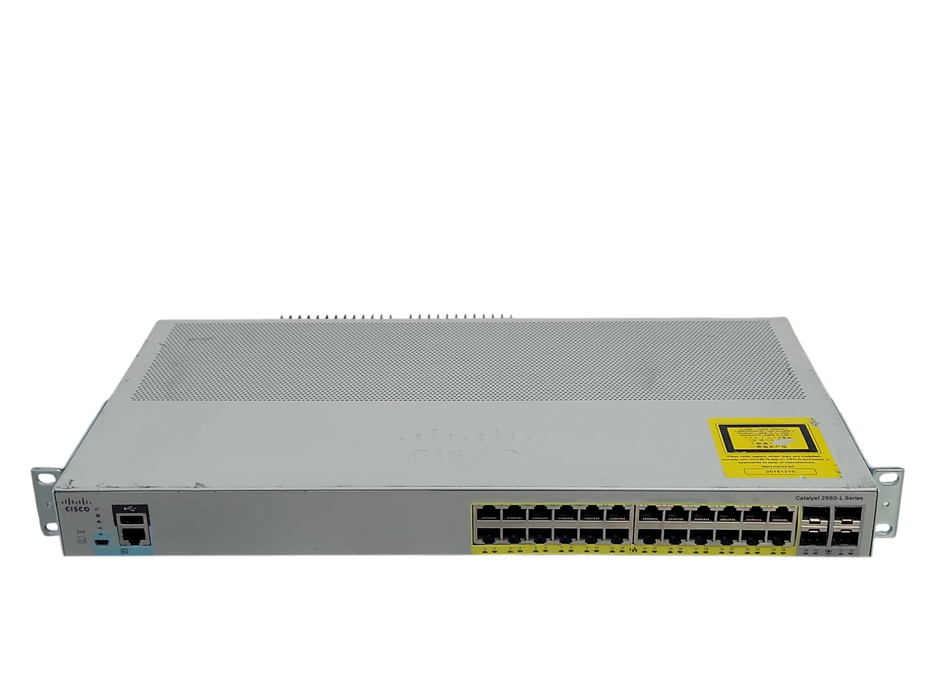 Cisco Catalyst WS-C2960L-24PS-LL 2960-L Gigabit PoE Network Switch Q_