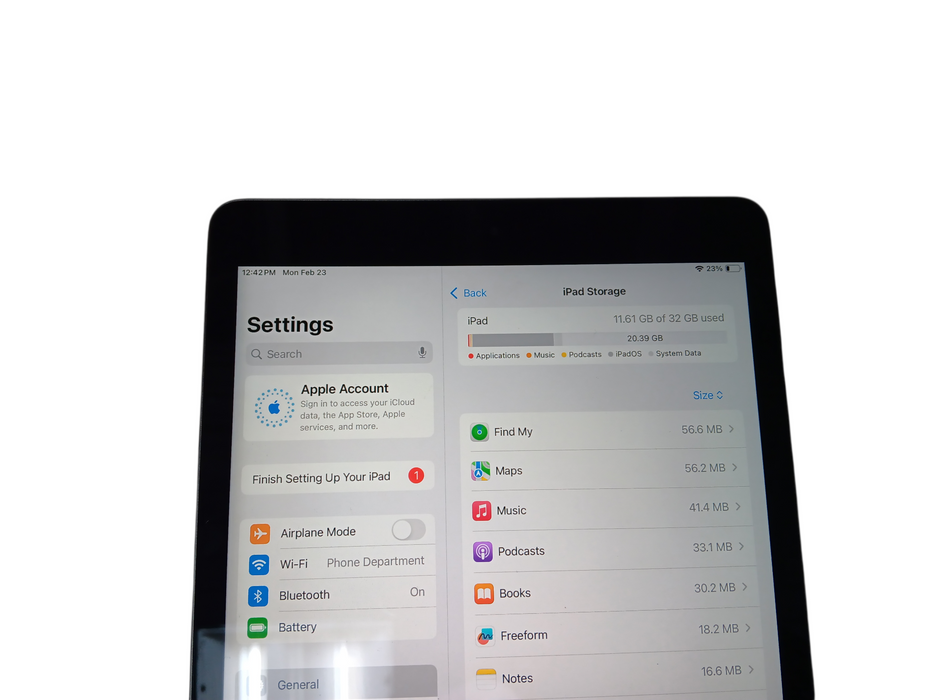 Apple iPad 7th Gen - 32GB - Space Gray [A2197]