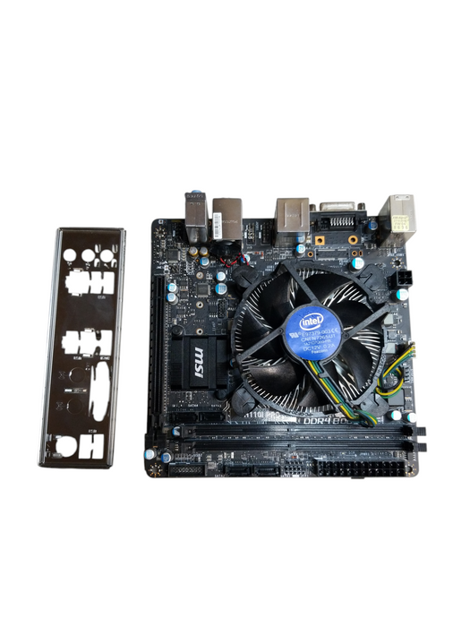 MSI H110I PRO Motherboard Combo w/ Intel i5-7400 CPU 3.0GHz NO RAM/HDD