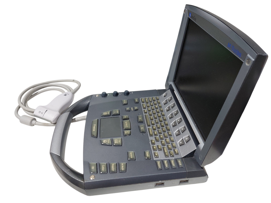 SonoSite M-Turbo Ultrasound System with HFL50 15-6MHz Transducer  =