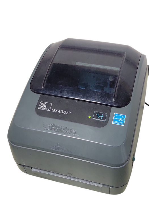 Zebra GX430T Thermal Transfer Label Printer 300 dpi USB Ethernet Serial _