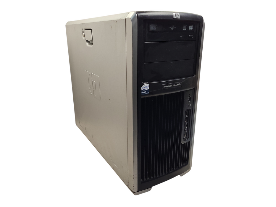 HP xw8600 Workstation 2x Xeon CPU E5240 8GB DDR2 No HDD FX3800 GPU Q$