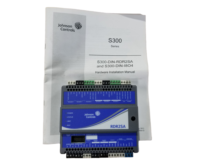 JOHNSON CONTROLS S300-DIN-RDR2SA ACCESS CONTROLS