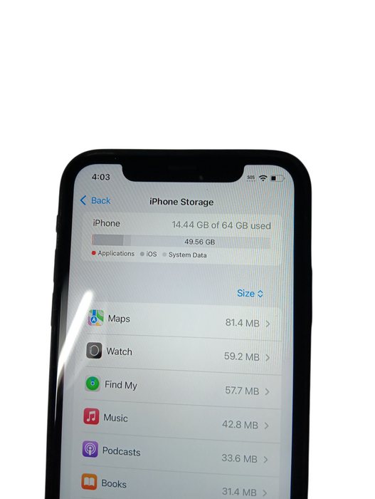 Apple iPhone XR - 64GB - Black (A1984) Q