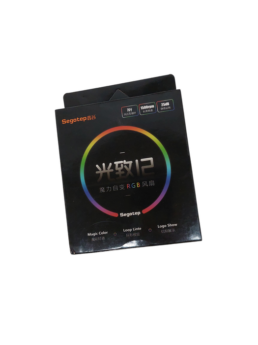 Segotep RGB Light Fan Cooling 1500Rpm 25Db Q=