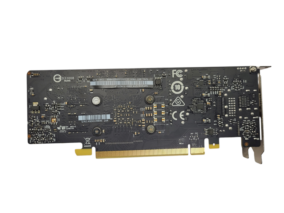 MSI GeForce GTX 1050 Ti 4GT LP 4GB GDDR5 Low Profile Graphics Card $