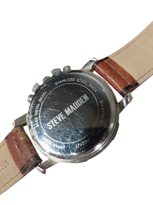 Mens Used Watch Bundle Steve Madden PC21J7, IF184 ( No Batteries,377 )  =