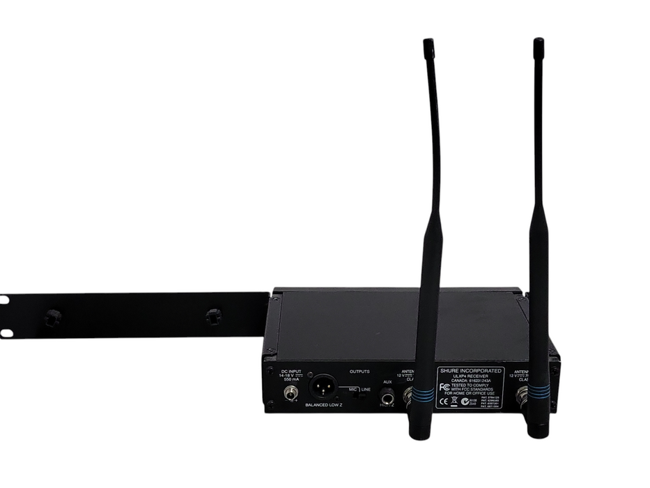 shure ULXP4 wireless receiver with 2x Antennas Only _