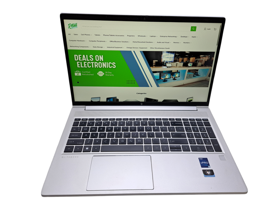 HP EliteBook 650 G9 | Intel Core i5-1245U vPRO, 16GB DDR4, 256GB NVMe ) Lap200