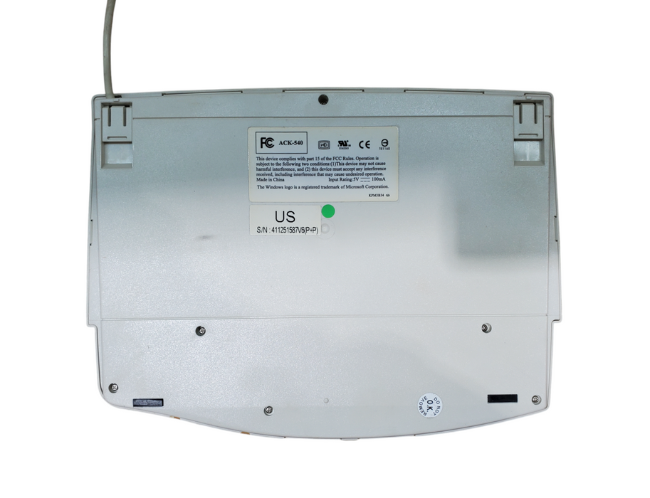 ACK-540 PS/2 Keyboard & Touchpad Combination