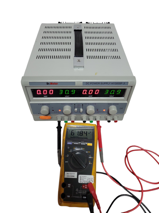 Dr.Meter DC Power Supply HY3005F-3 60V Maximum Voltage with 5V Fixed output _
