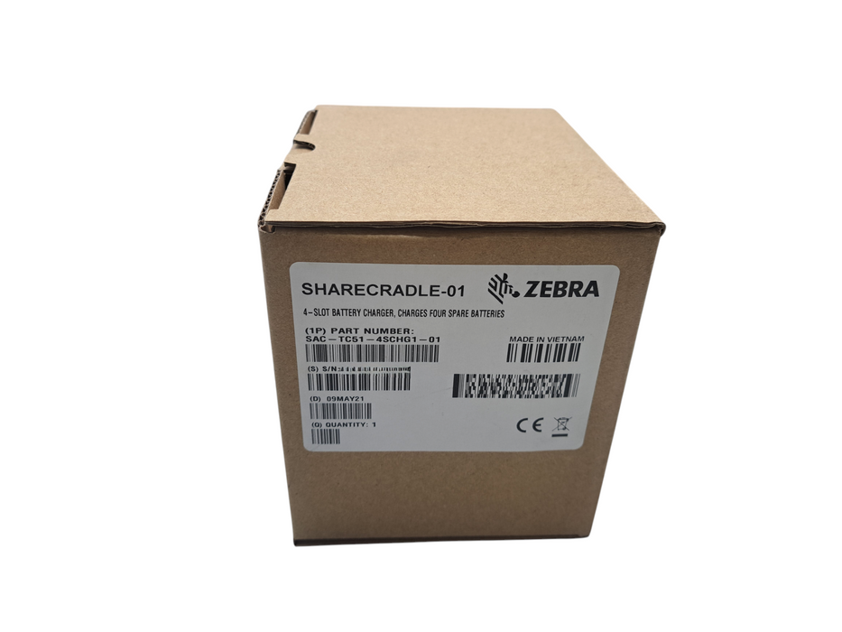Zebra SAC-TC51-4SCHG1-01 Sharecradle-01 4 Slot Battery Charger Q)