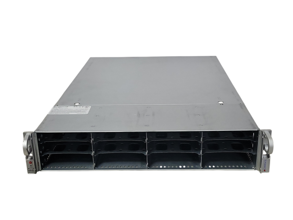 Supermicro X9DRH-7TF 2U, 2x Xeon E5-2609 2.40GHz, 64GB DDr3, 2x PSU MR ROMB _
