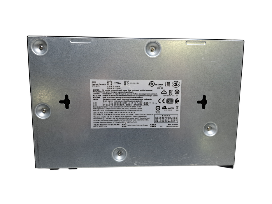 Aruba 2530-8G J9777A | 8-Port Gigabit Managed Switch | No Adapter )