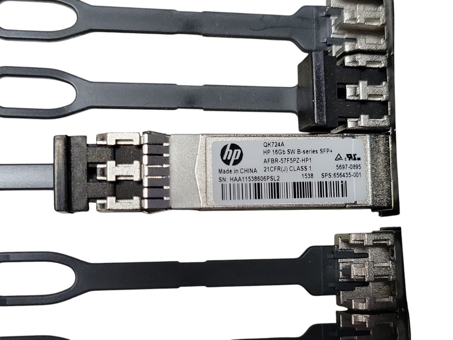 Lot of 2x HP brocade 16GB/16C Embedded SAn Switch C8S45A 724423-001 w/ SFPs _