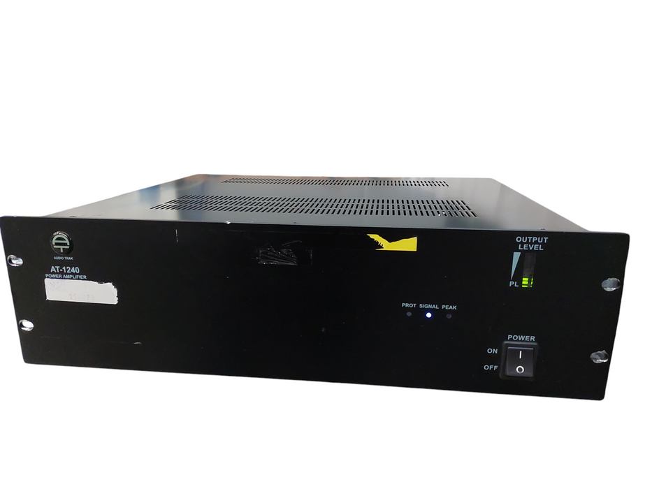 Audio Trak Power Amplifier Model: AT-1240 =