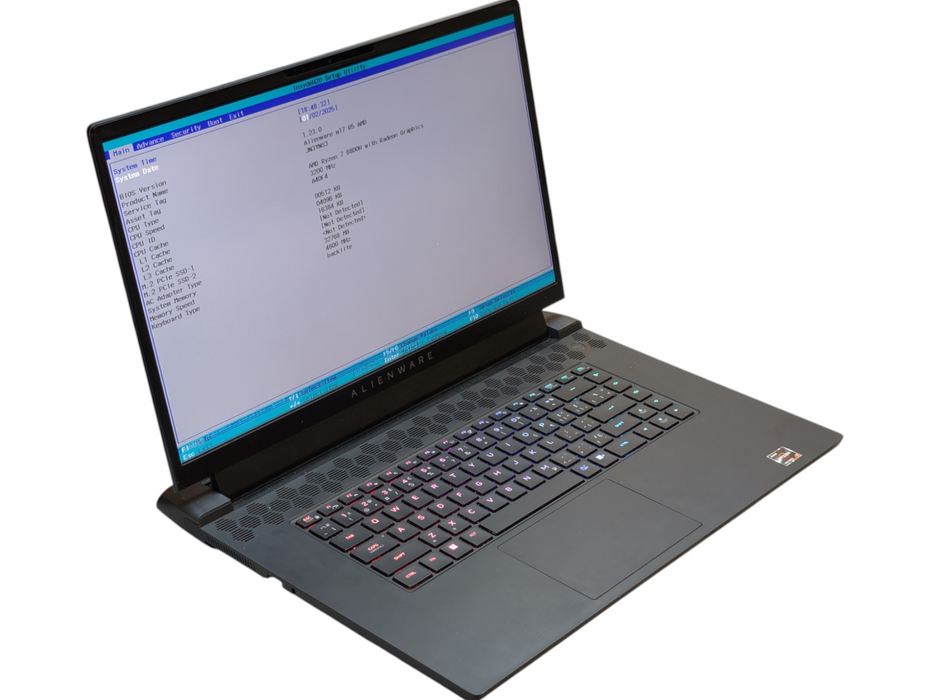 DELL Alienware m17 R5 AMD Ryzen 7 6800H 32GB RAM PLEASE READ   - Lap200