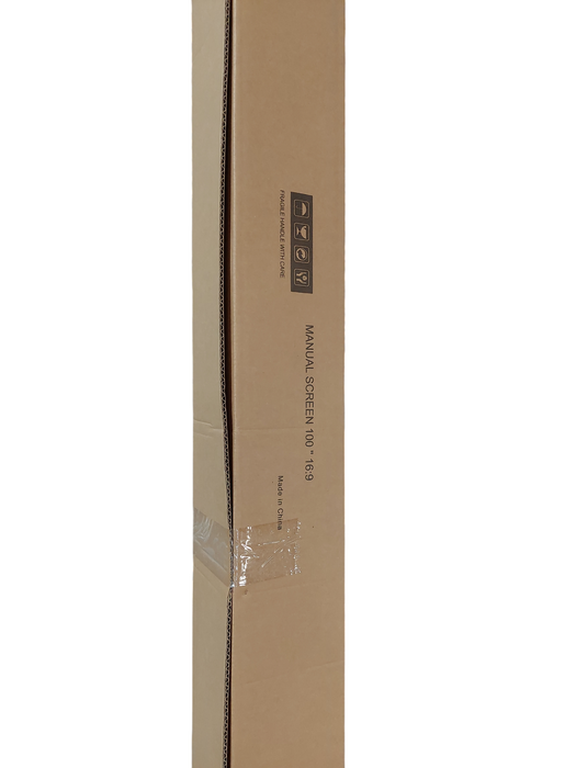 100" Manual Pull Down Projection Screen 16:9 =