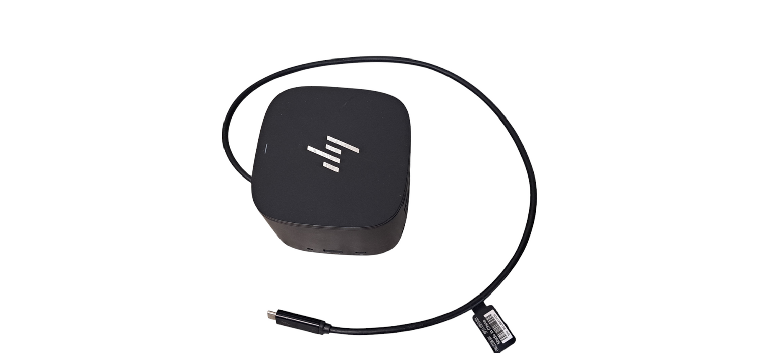 HP Thunderbolt 120W G2 Docking Station HSN-IX01 W/ 120w HP AC Adapter