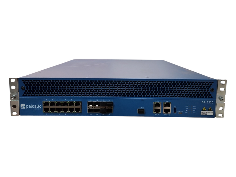 Palo Alto PA-3220 Network Enterprise Firewall w/ 240GB SSD