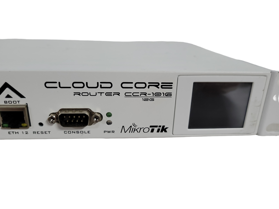 Mikrotik CCR1016-12G 12-Port Gigabit Ethernet Cloud Core Router !