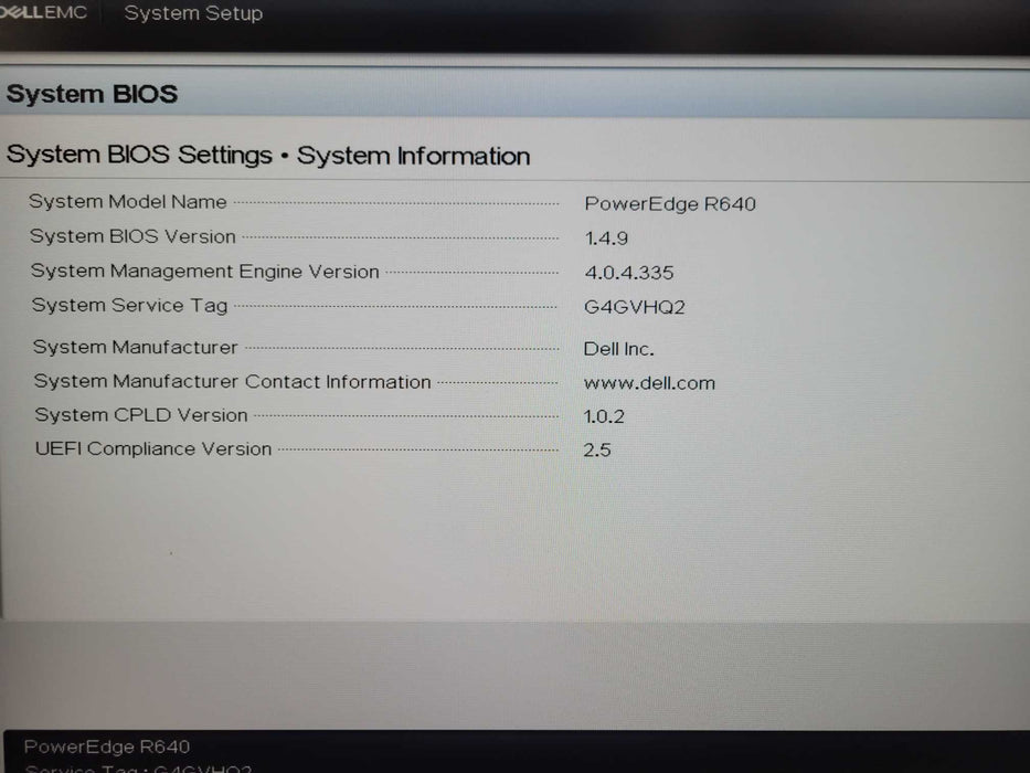 Dell PowerEdge R640 1U Server, 32GB DDR4, H710P Mini, 2x PSU, 4x 3.5", READ _