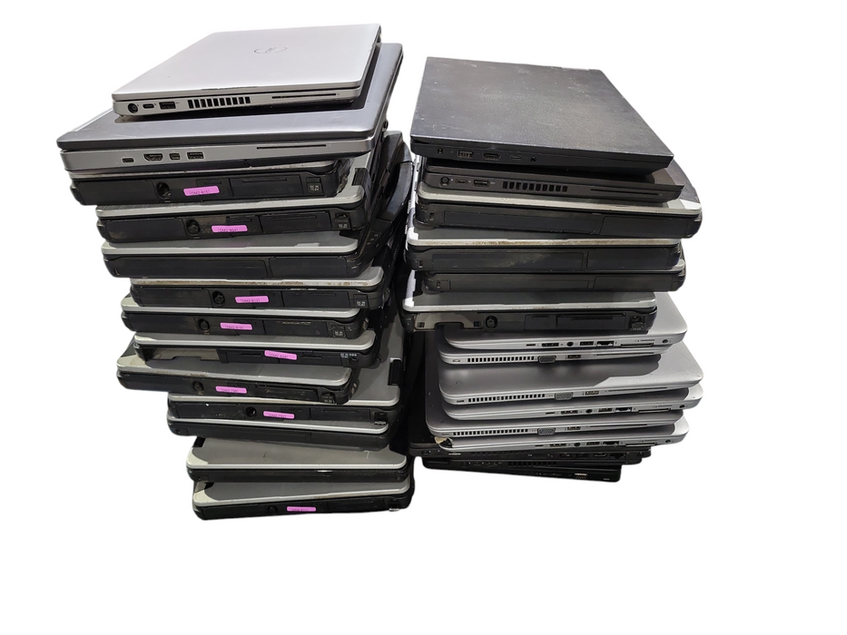 Lot 30x B/C-Grade Mixed brand 6-8Gen BIOS locked Laptops (DBL4-19)