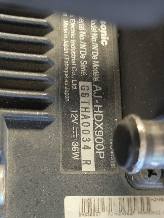 Panasonic AJ-HDX900P EX DVCPRO HD Camcorder w/ AJ-HVF21G, READ _