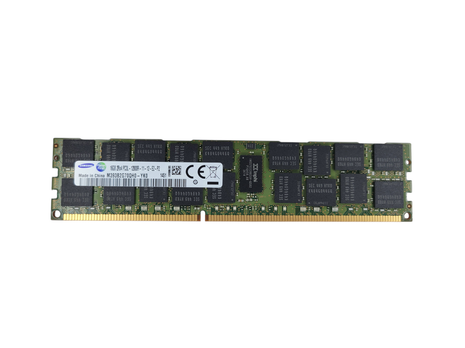 16GB SAMSUNG 2Rx4 PC3L-12800R Server Memory Q%