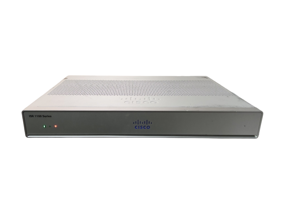 Cisco Systems ISR 1100 C1111-4PWA, 4 Ports Dual GE WAN Router No AC $
