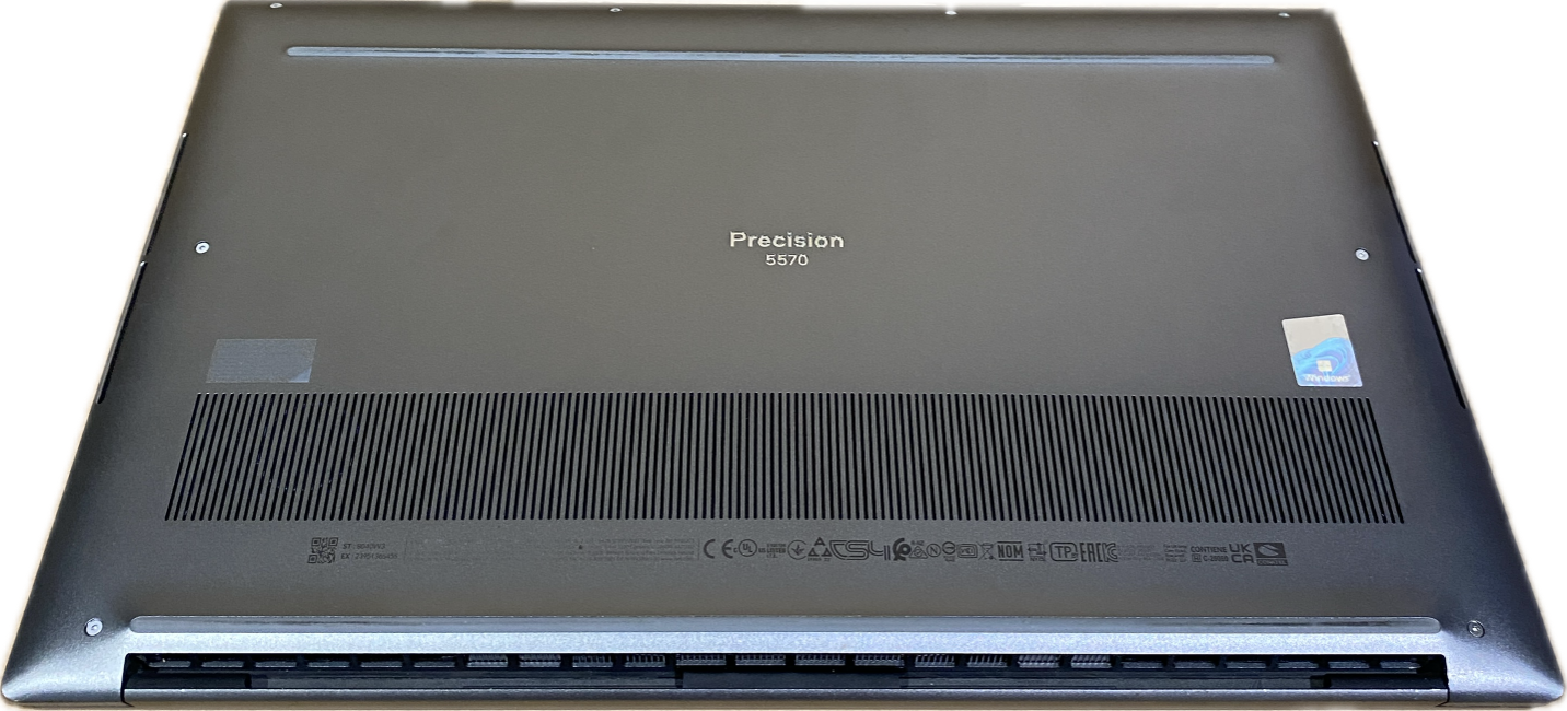 Dell Precision 5570 4K TOUCH i7-12700H RTX A2000 8GB 16GB RAM 256SSD READ Q Lap200