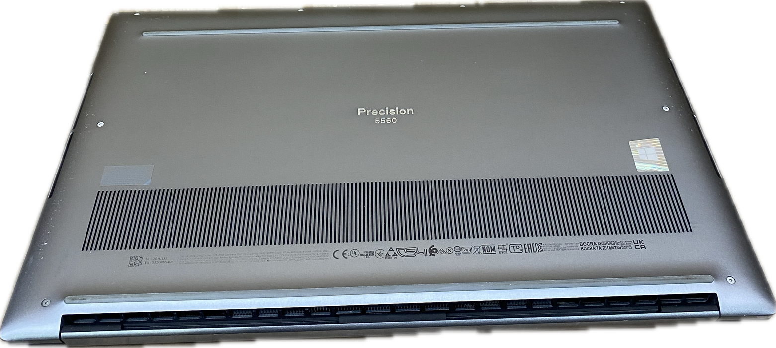 Dell Precision 5560 i7-11850H NVIDIA T1200 4GB GPU 16GB RAM 256GB SSD READ!  Lap200