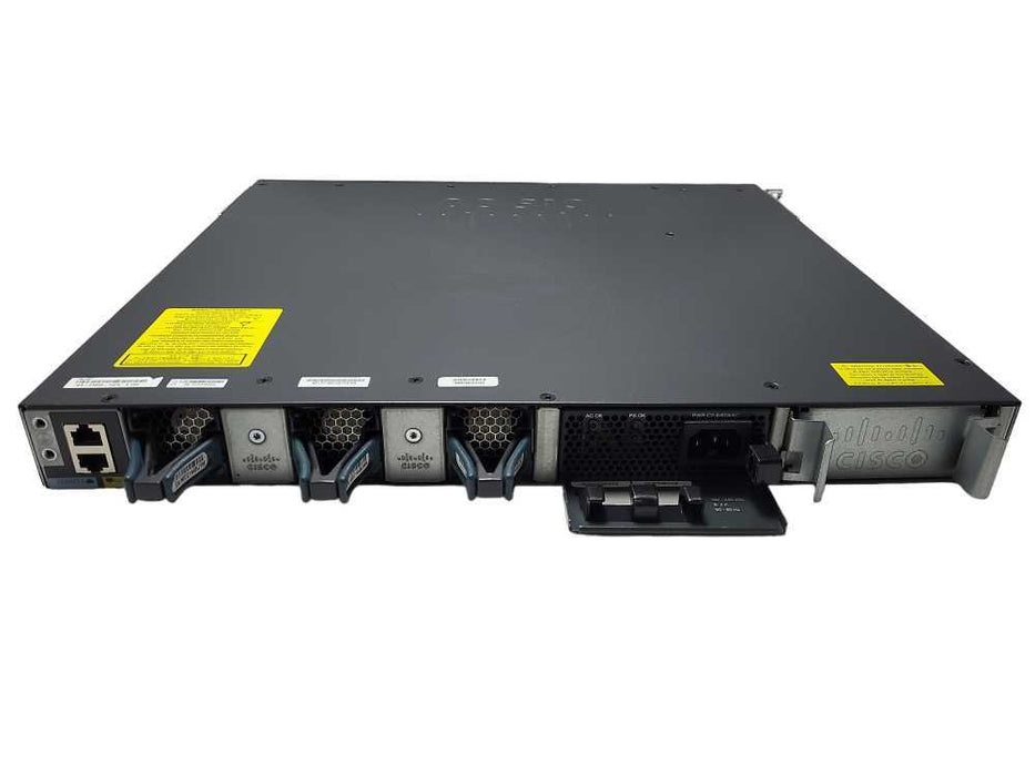 Cisco WS-C3650-24PS-S | 24-Port Gigabit PoE+ | 4x SFP, 1x PSU Network Switch