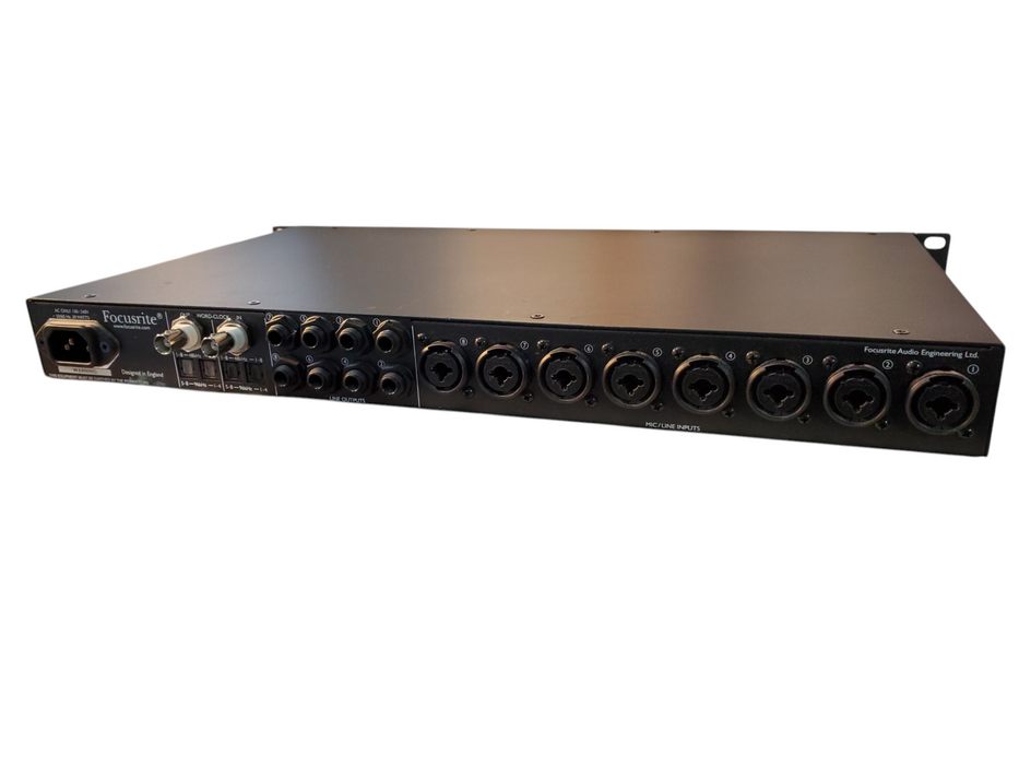 Focusrite OctoPre MkII Dynamic 8 channel Microphone Preamp