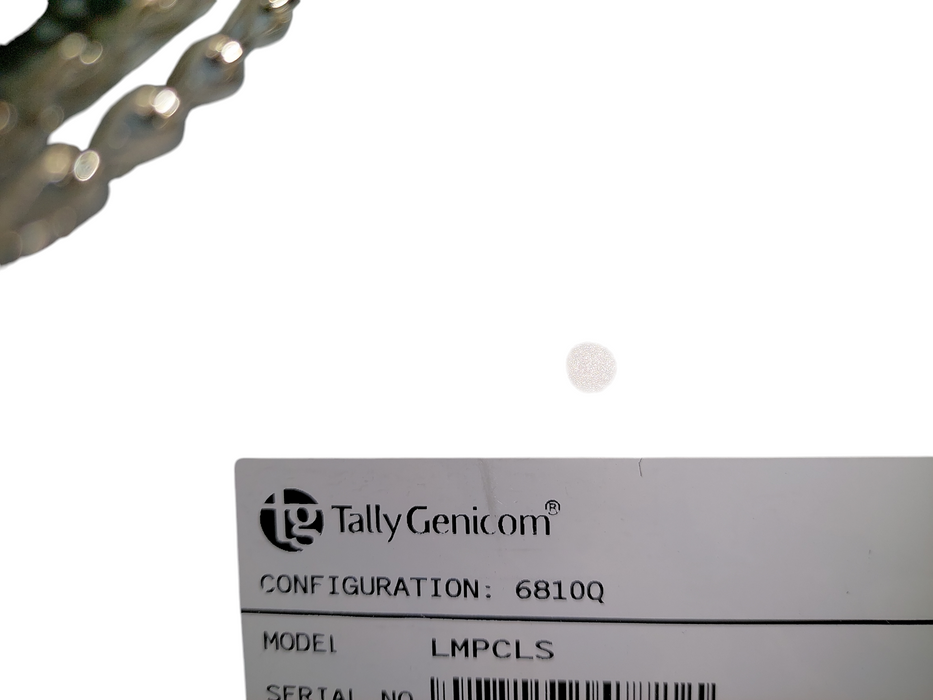 Tally Genicom 6800 Line Printer Model: LMPCLS Made By Printronics  Q=