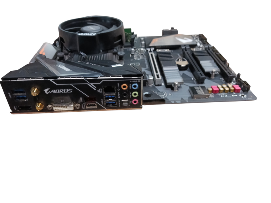 AMD Ryzen 3 2200G & Gigabyte B450 Aorus Pro Wifi Motherboard 8GB DDR4 READ