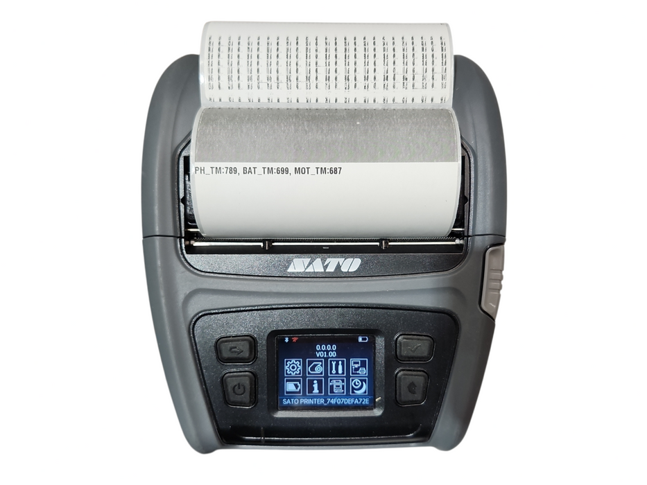 SATO PV4 Direct Thermal Mobile Printer, WWPV41280 Q