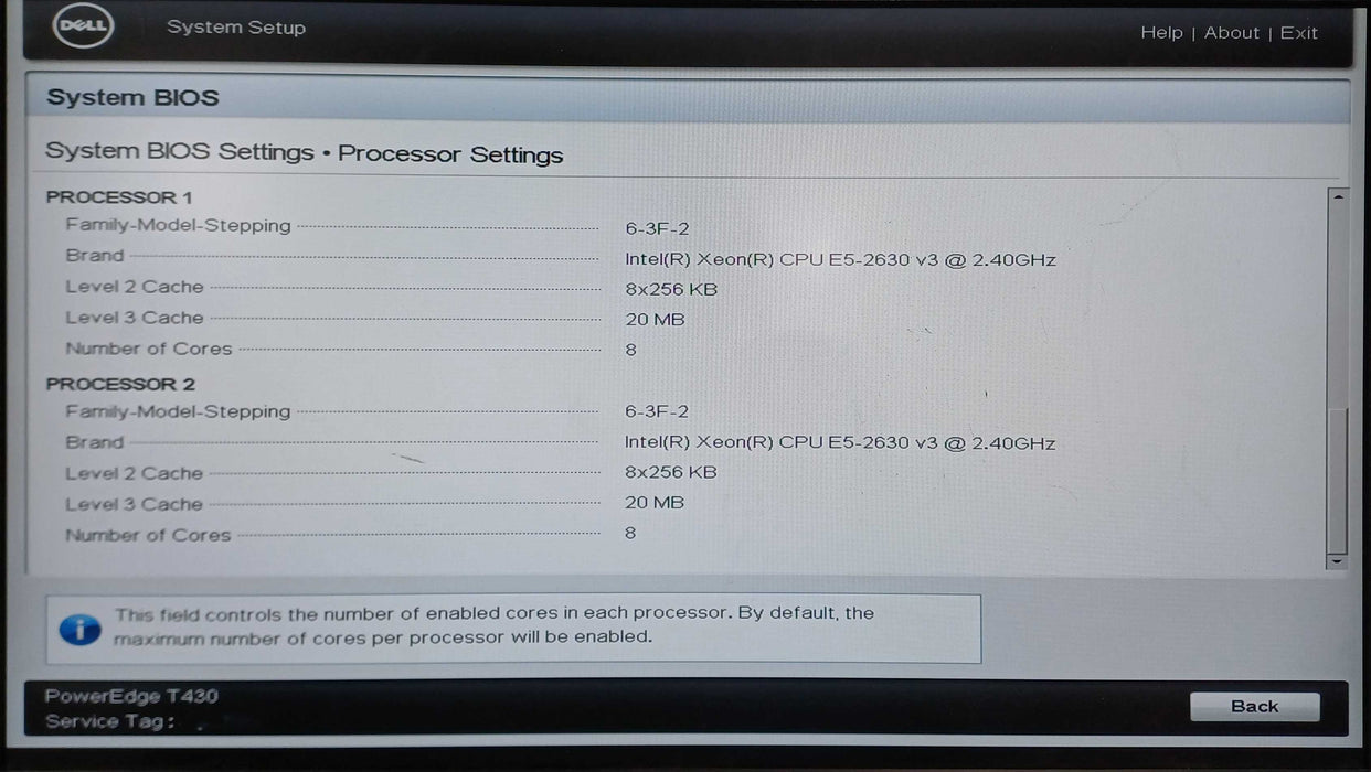 Dell PE T430 8x3.5", 2x Xeon E5-2630 v3, 32GB DDR4, H730, 4x2TB SAS