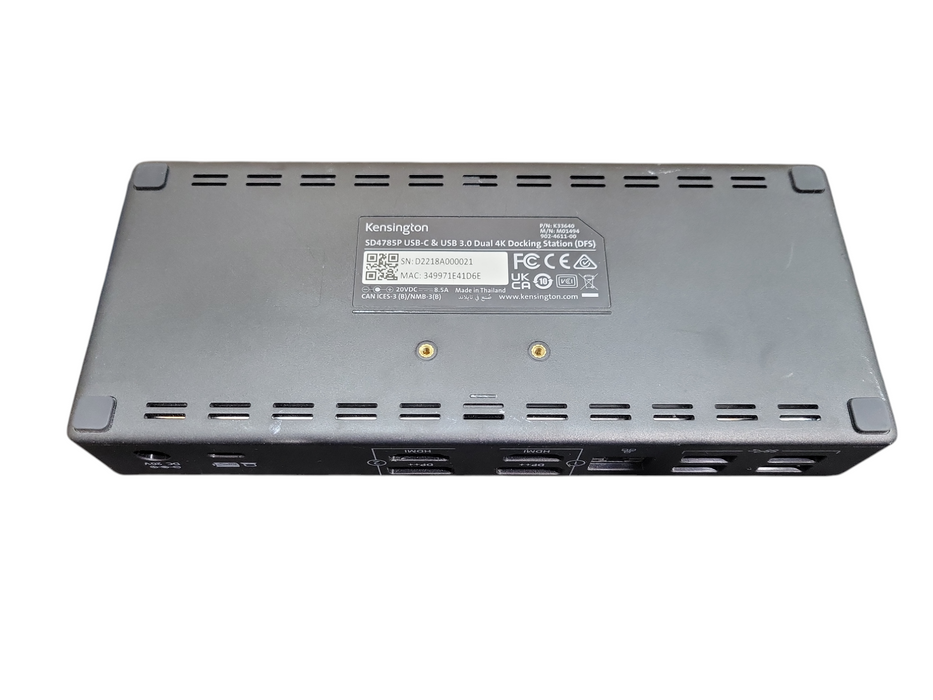 Kensington SD4785P Dual 4K Docking Station !