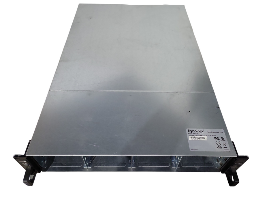 Synology RX1217sas Rack Expansion Unit 12x HDD Bay | No HDD | Caddies !