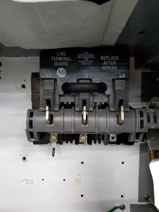Allen Bradley Motor Control Center BUL. 2100 *READ*