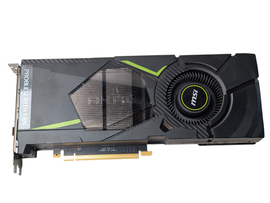 MSI NVIDIA GeForce RTX 2070 8GB GPU MSI AERO 8G PLEASE READ -