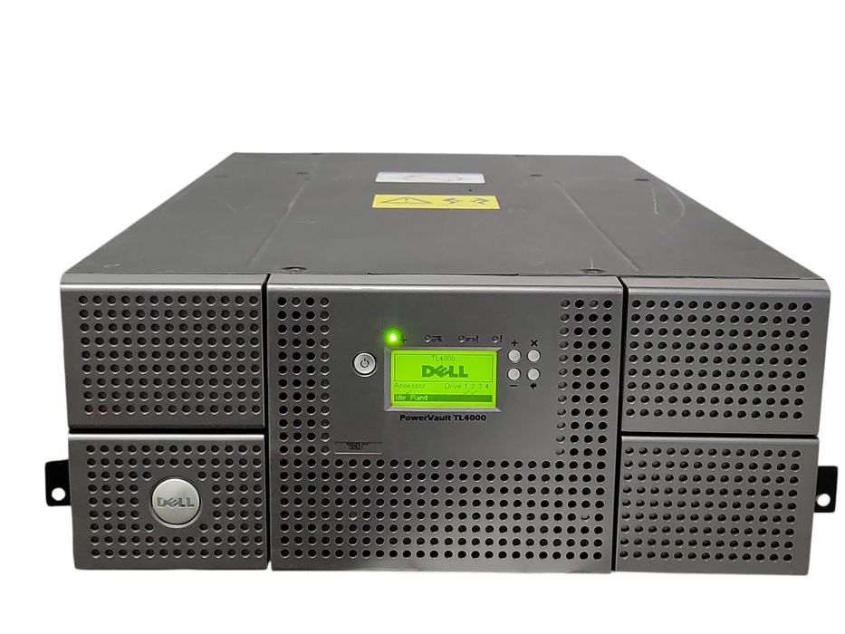 Dell PowerVault TL4000 48-Bay 2x LTO6 FC 8Gb 2x PSU Tape Library _