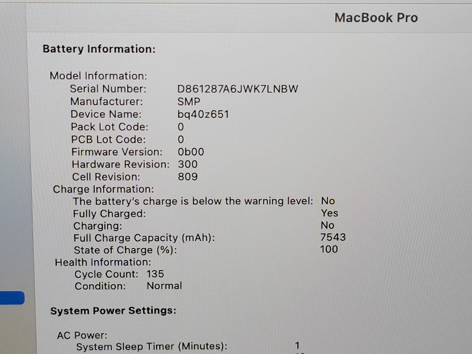 Apple Macbook Pro 2019 16" 6-Core i7-9750H@2.6GHz 16GB DDR4 500GB SSD GPU