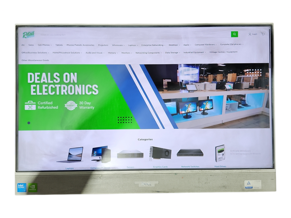 DELL INSPIRON 24 5420 23.8", Intel Core 7 150U, 16GB DDR4, 256GB NVMe, READ