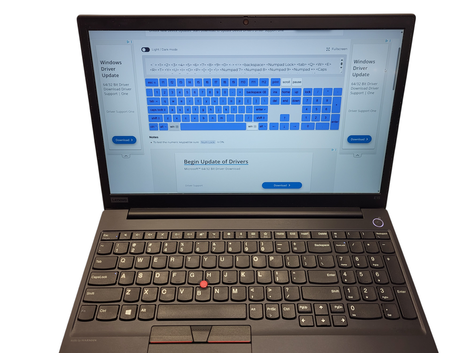 Lenovo ThinkPad E15 Core i5-10210U @1.60GHz, 8GB DDR4, 256GB NVMe  $ Lap200