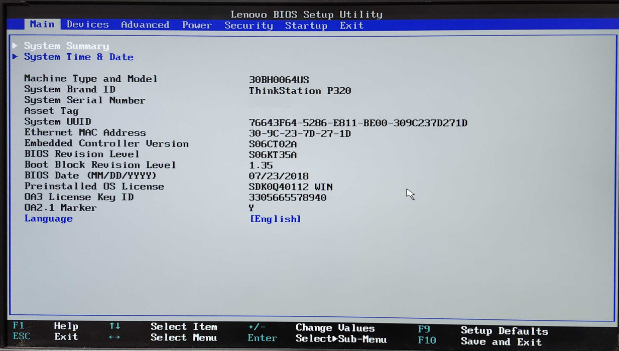 Lenovo ThinKStation P320, Xeon E3-1240v6, 32GB DDR4, 512GB NVMe, P2000