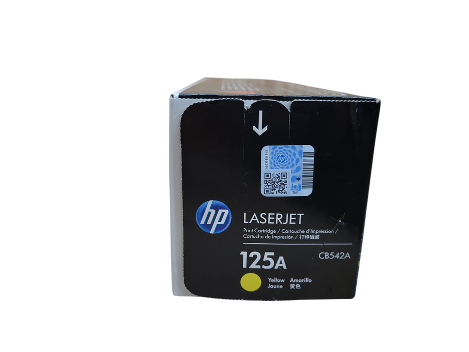HP 125A Laser Jet Yellow Original Toner Cartridge (CB542A) !