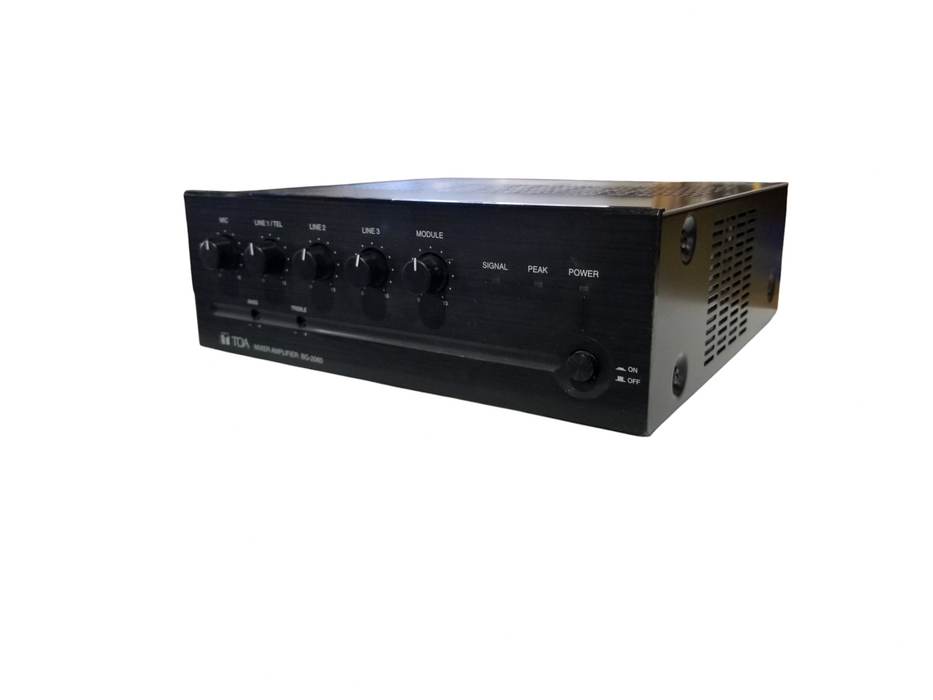 TOA BG-2060 CU Mixer Amplifier 60 Watt / 70V Commercial Audio System