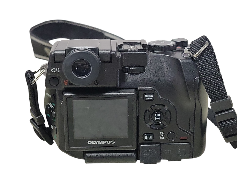 Olympus C-8080 Wide Zoom Compact Camera 8MP, No Battery, No CF/SD Card _